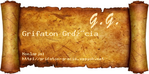 Grifaton Grácia névjegykártya