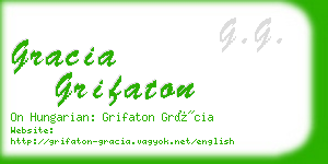 gracia grifaton business card